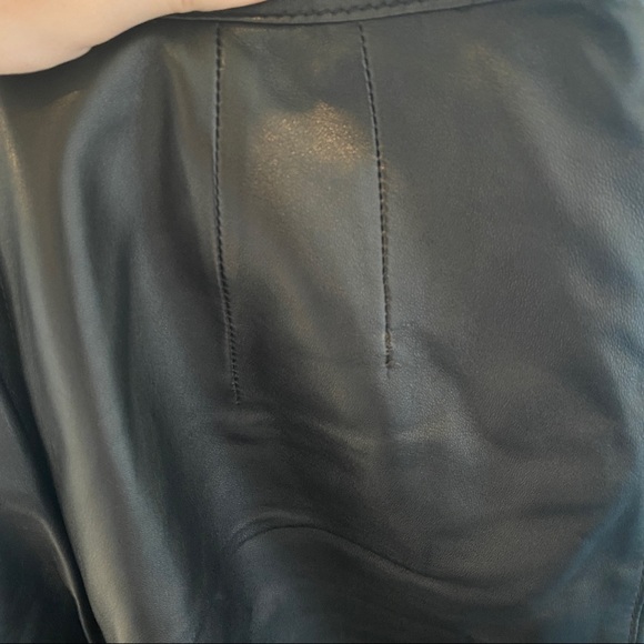 Vintage Modele Algo High Waisted Leather Pants - Picture 9 of 10